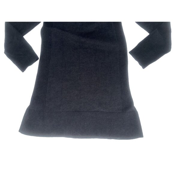 Lululemon Keep it Cozy Graphite Gray Silk Blend Sweater Dress 4 W1CFTS - Picture 11 of 16